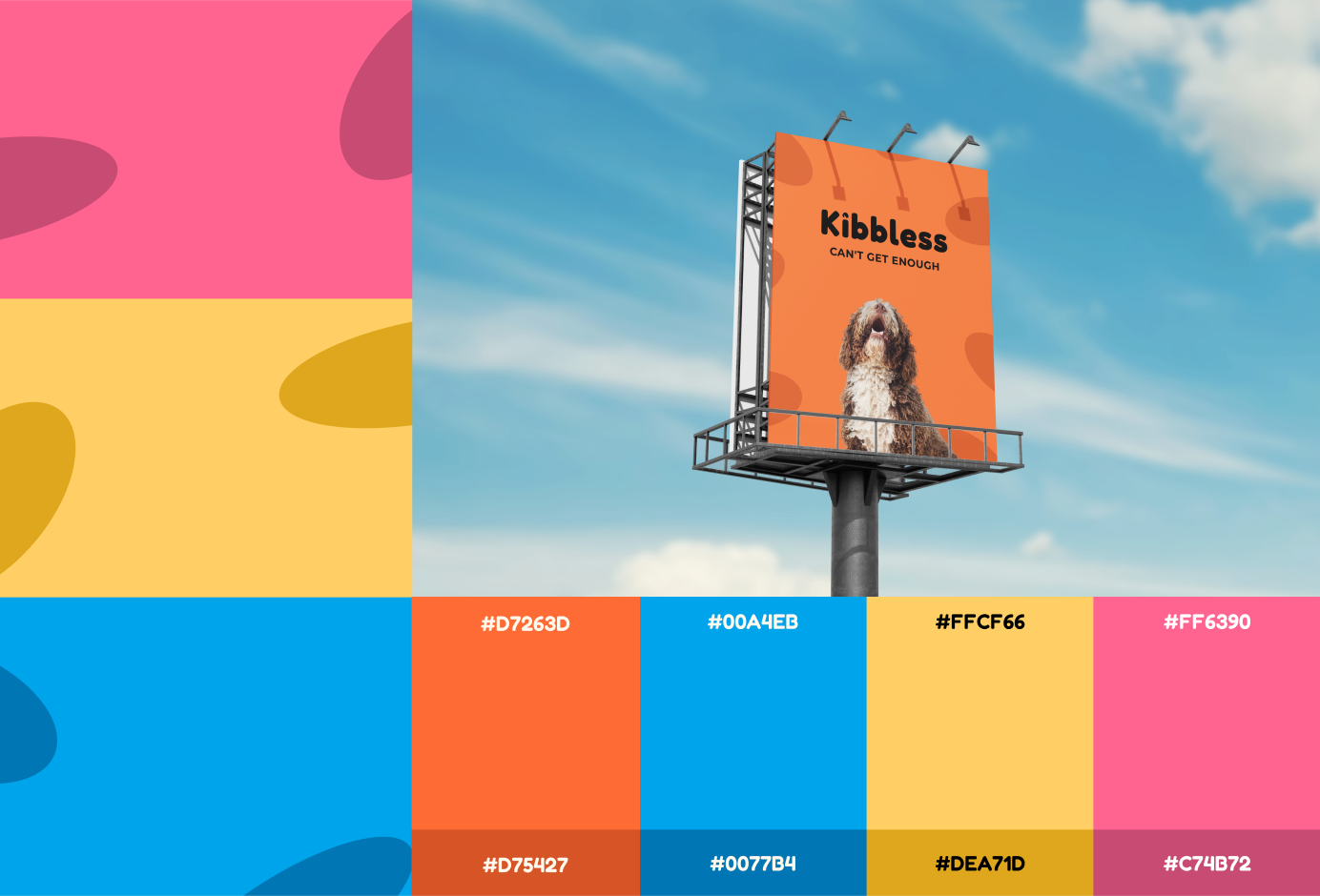 Kibbless billboard and colors